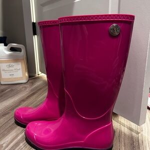 Discontinued UGG Pink Rain Boots